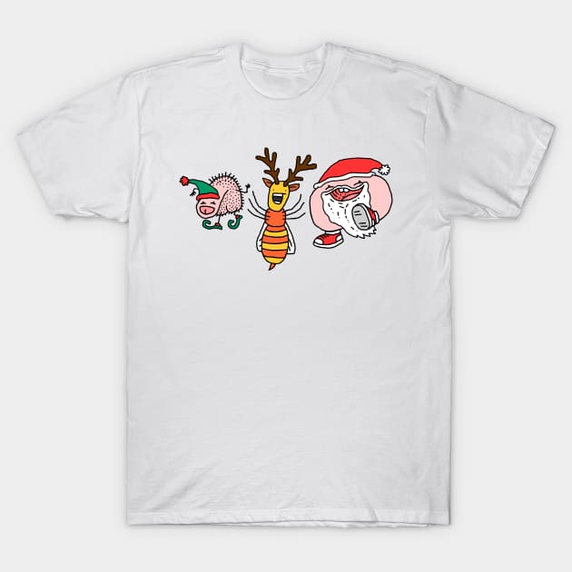 Willy Bum Bum - Christmas! T-Shirt by alienredwolf